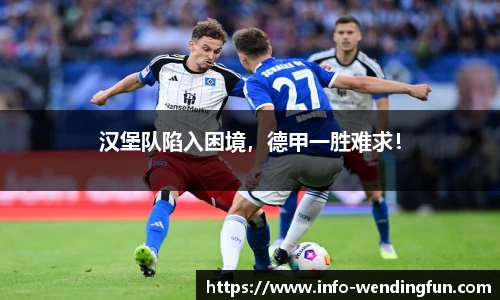 汉堡队陷入困境，德甲一胜难求！